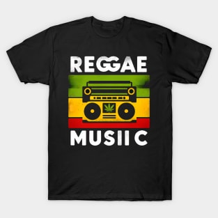 Reggae Music, Rasta Colors T-Shirt